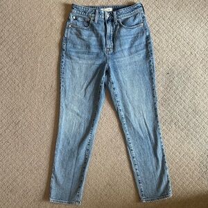 Madewell Curvy Perfect Vintage Jeans